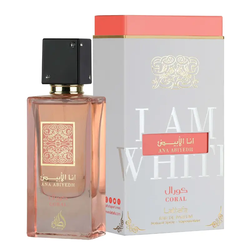 Ana Abiyedh Coral Lattafa prix au maroc 2