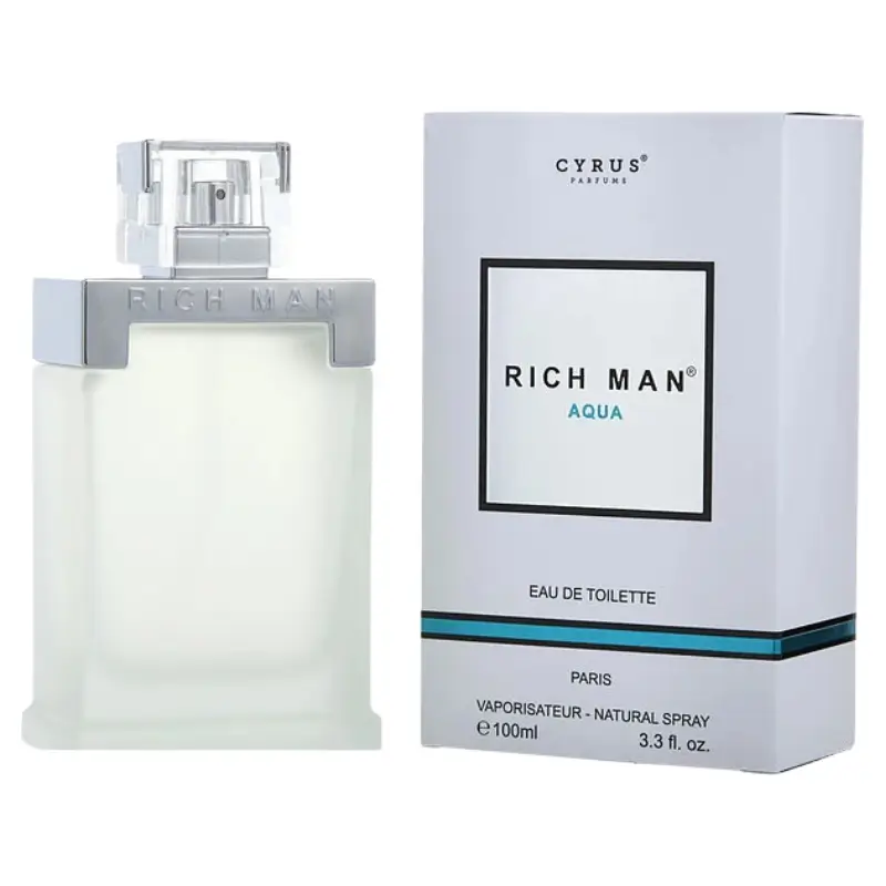 paris bleu rich man aqua Eau de Toilette pour homme